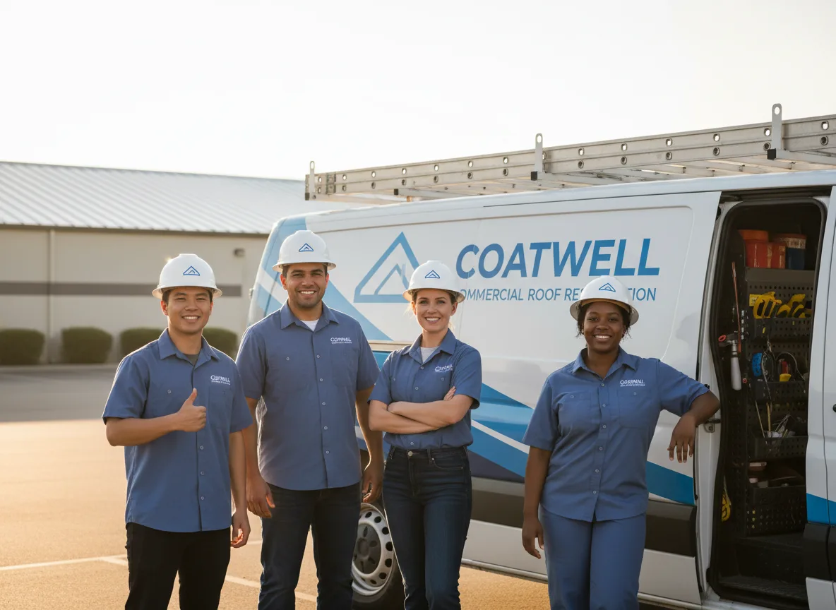 Commercial roof coating company in Baxter Springs, KS